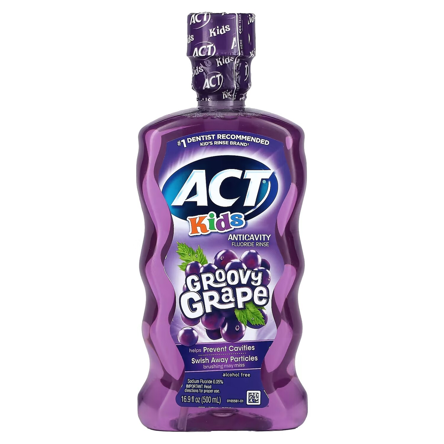 

Детское ополаскиватель Act Groovy Grape с фтором, 500 мл