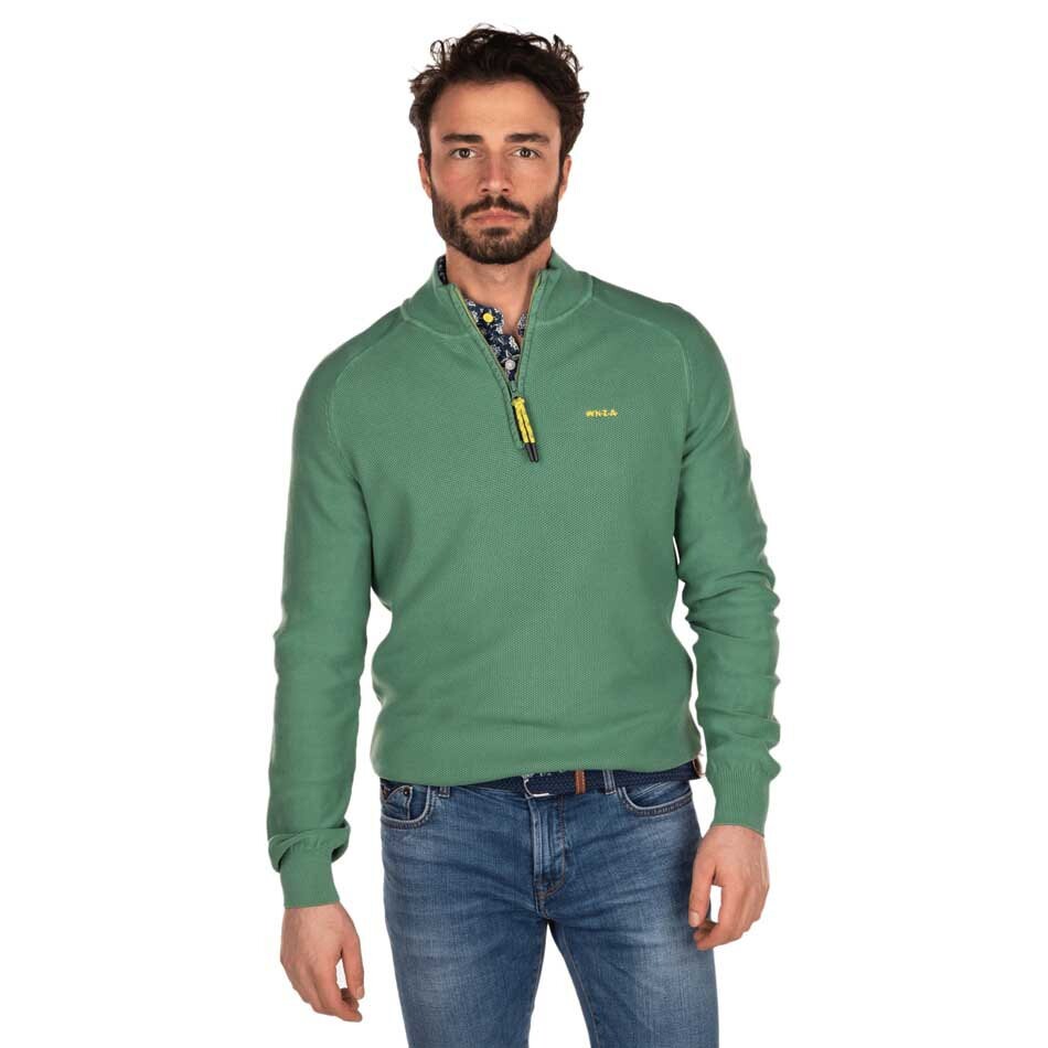 

Свитер Nza New Zealand Muddy´S half zip, зеленый