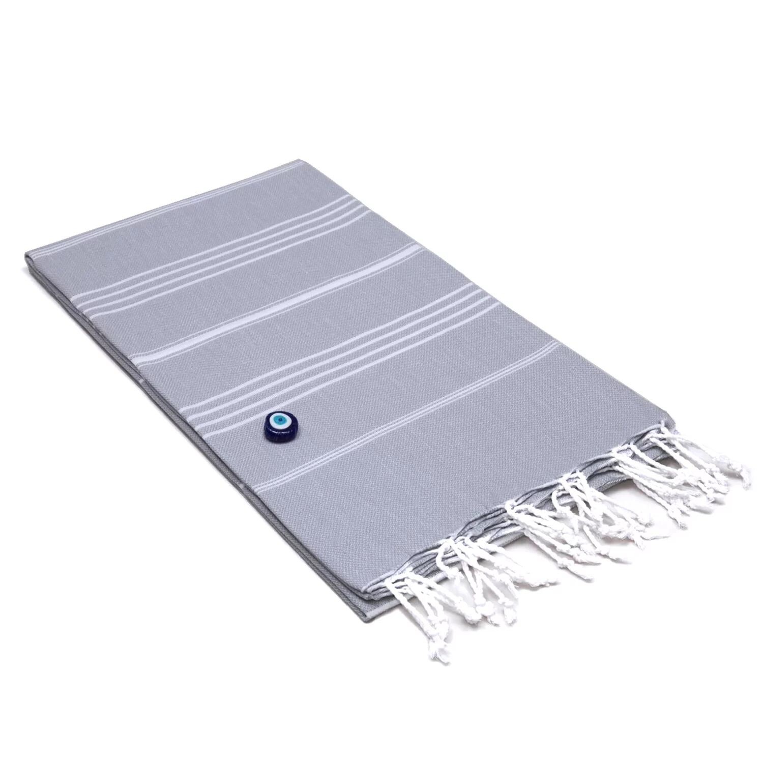 

Linum Текстиль для дома Lucky Beach Towel, серый
