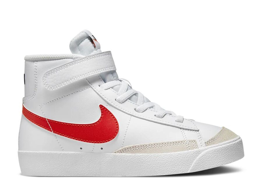 

Кроссовки Nike Blazer Mid, цвет White Habanero Red