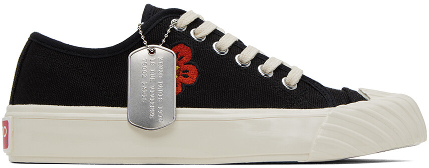 

Черные кроссовки Paris Boke Flower Kenzo