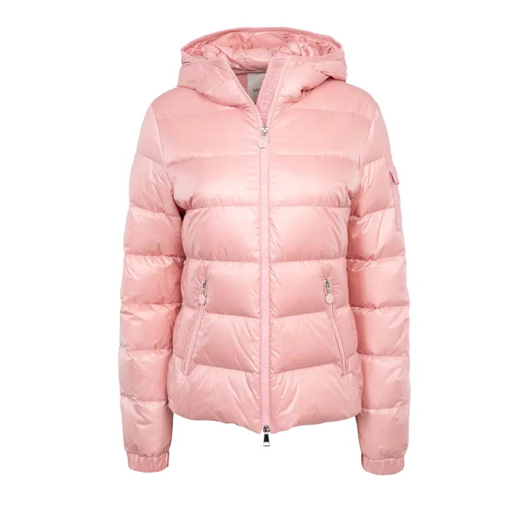 цена Куртка Moncler Gles 'Pink', розовый