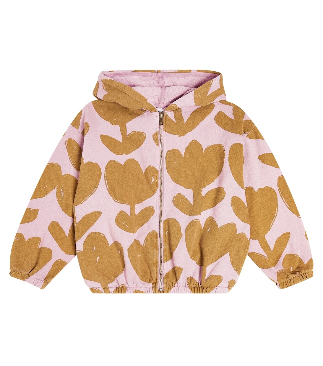 

Худи из хлопкового джерси Retro Flowers Bobo Choses, коричневый