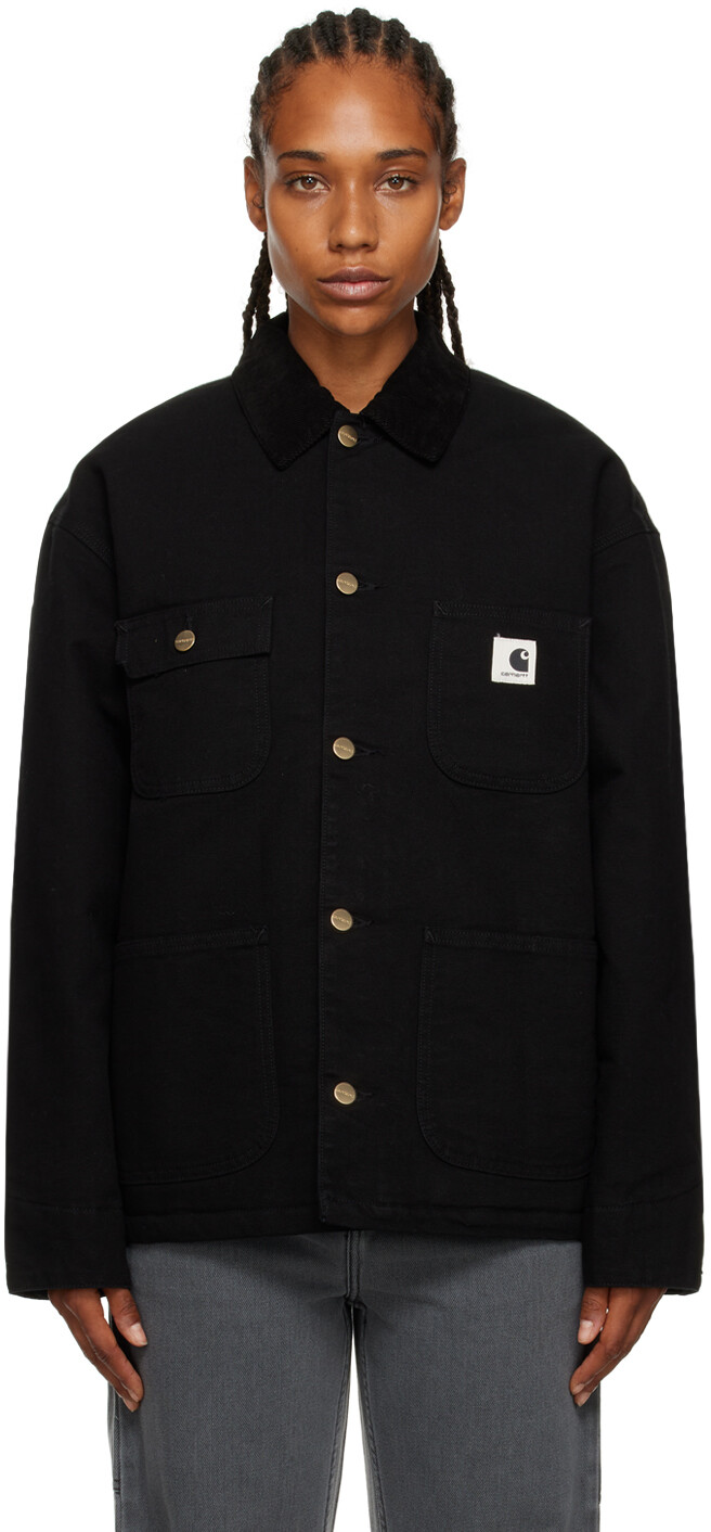 

Черная куртка OG Michigan Carhartt Work In Progress, Черный