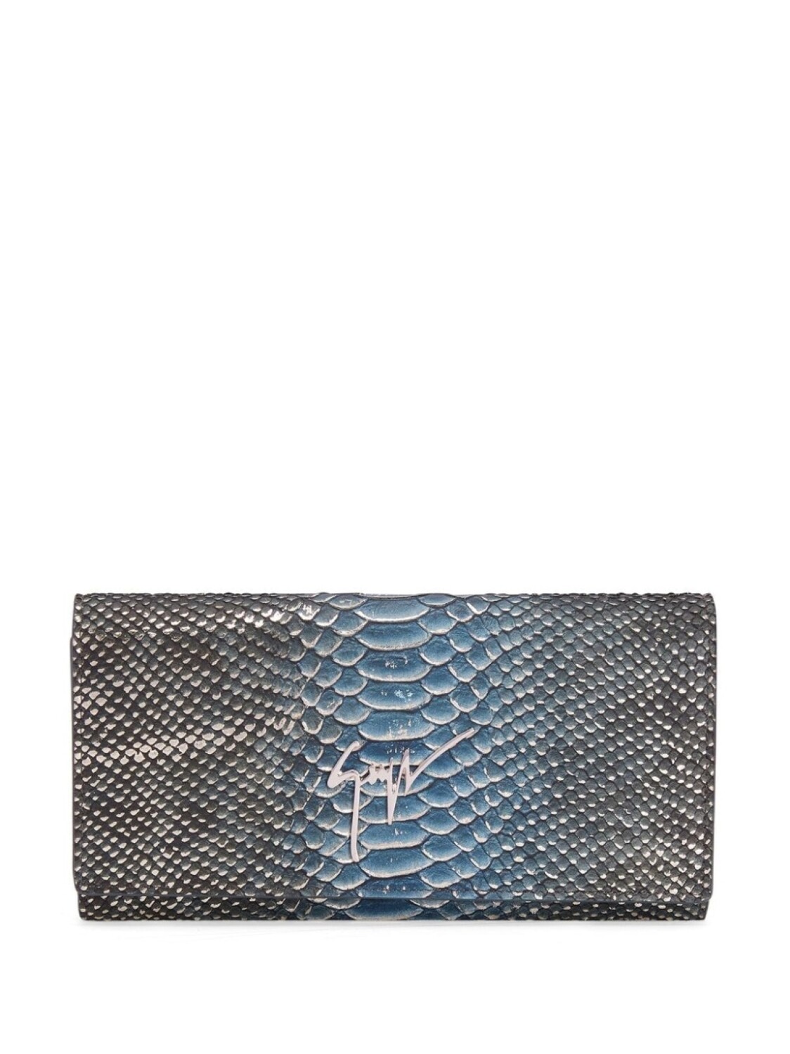 

Giuseppe Zanotti кошелек с логотипом, синий