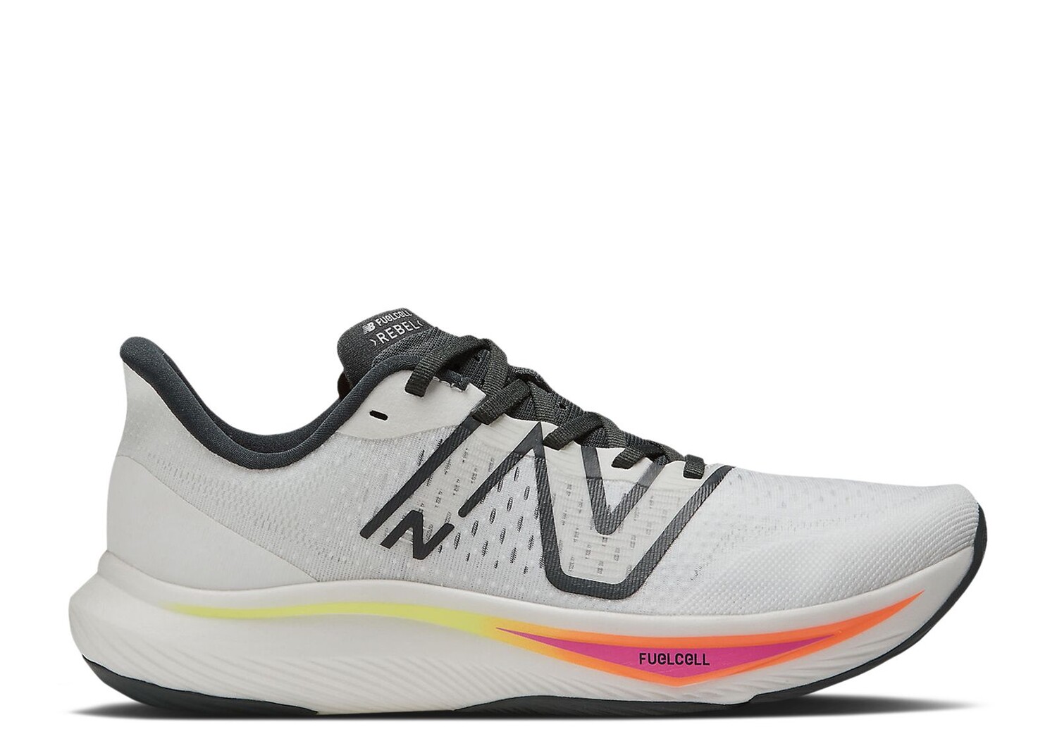

Кроссовки New Balance Fuelcell Rebel V3 'White Neon Dragonfly', белый