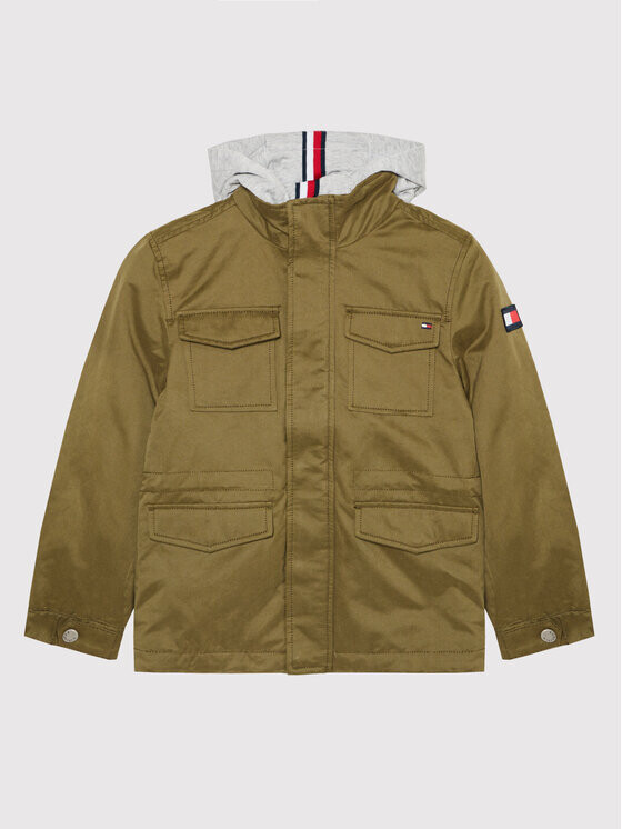 

Зимняя куртка стандартного кроя Tommy Hilfiger, зеленый