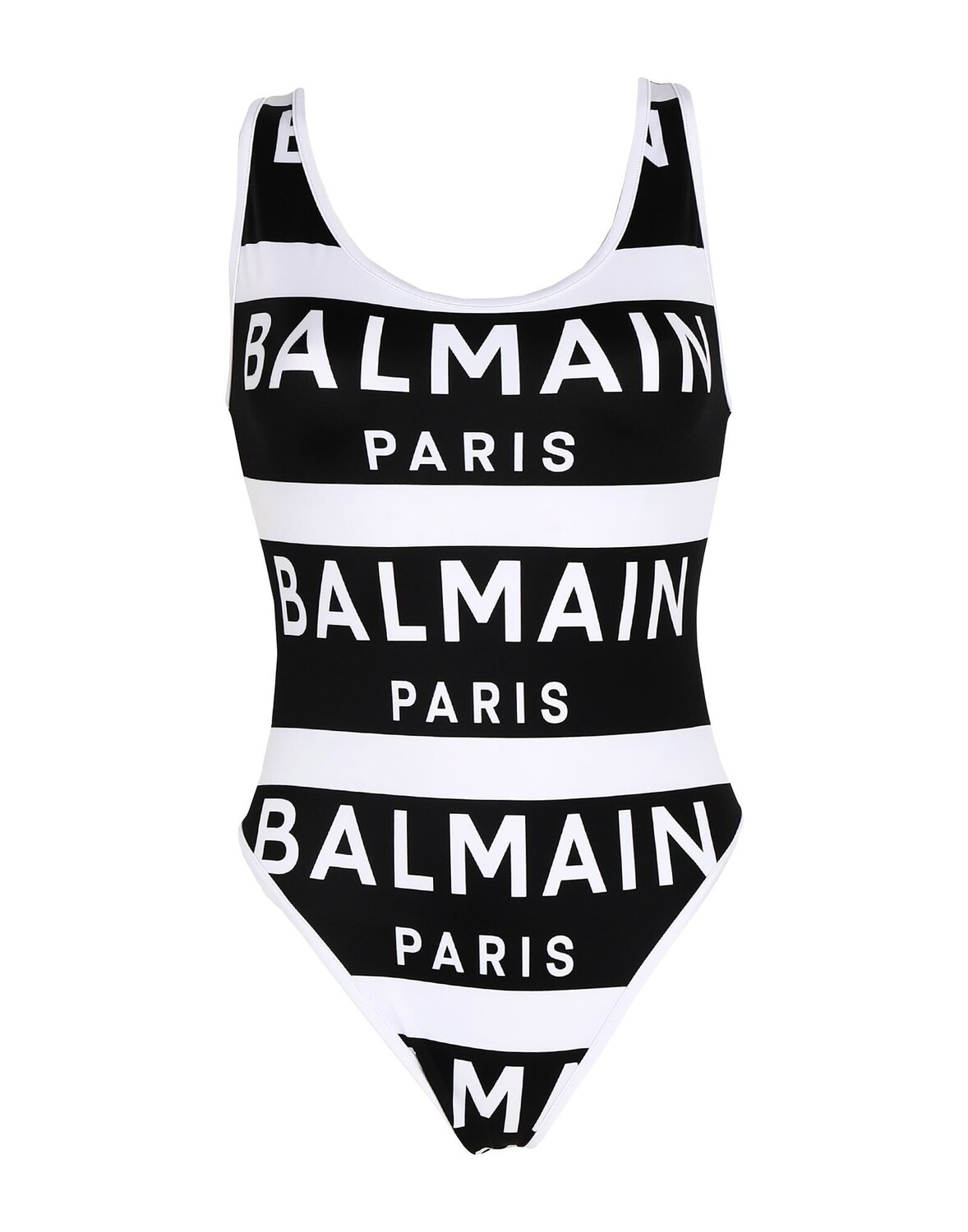 

Цельный купальник Balmain, черный
