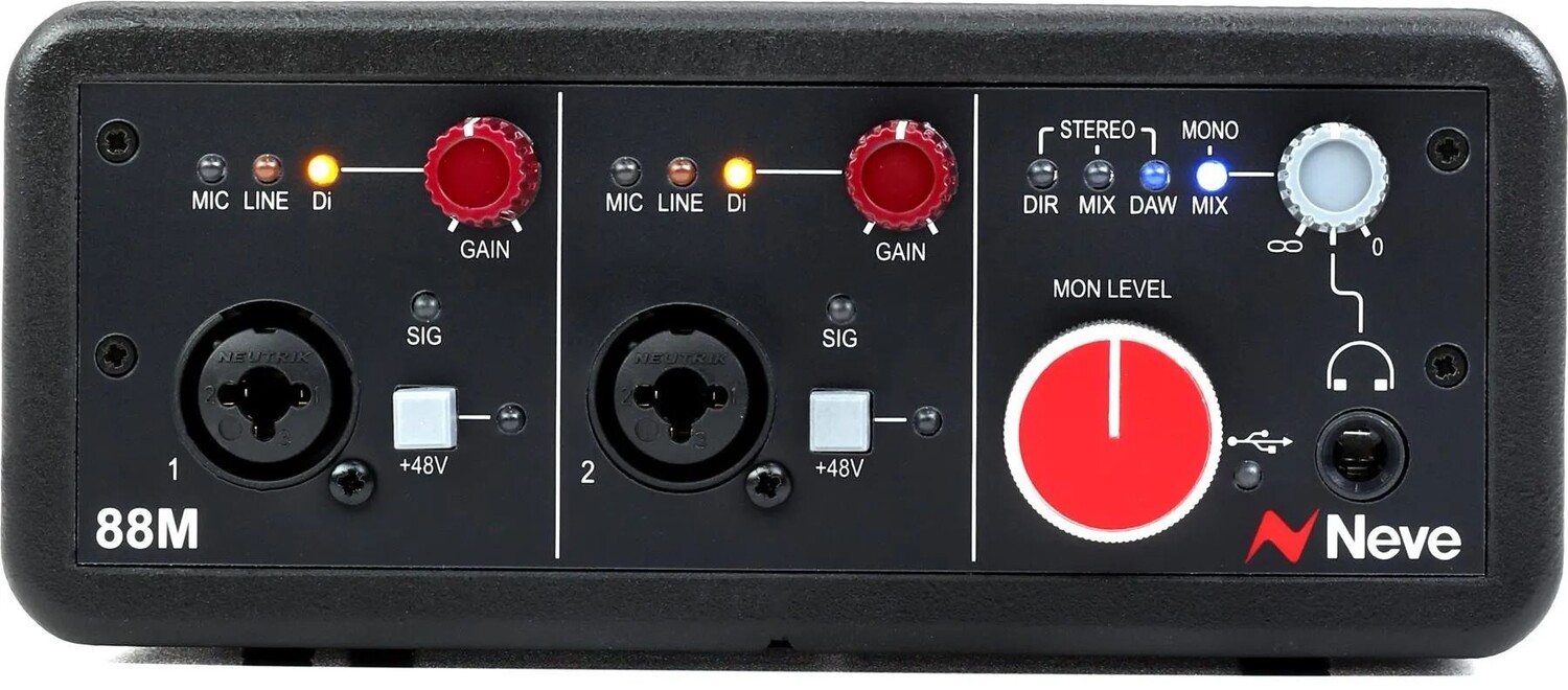 

USB-аудиоинтерфейс Neve 88M