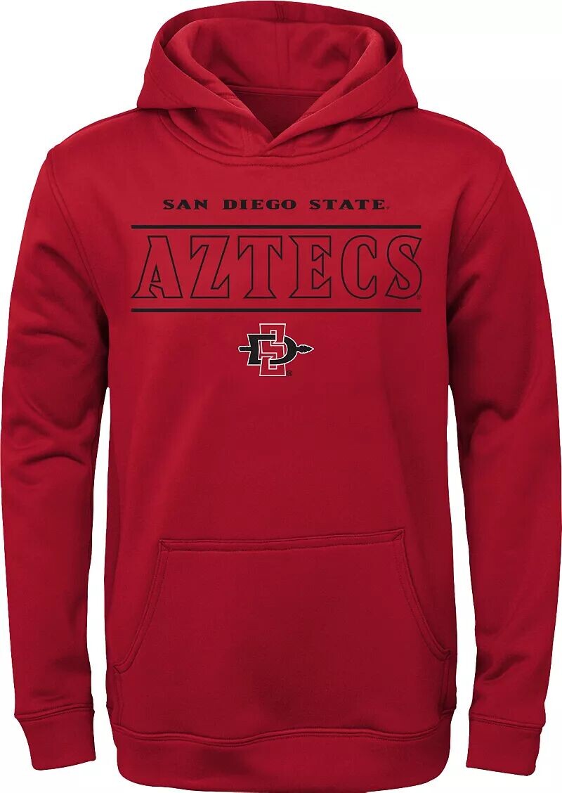 

Молодежная темно-красная толстовка Gen2 San Diego State Aztecs