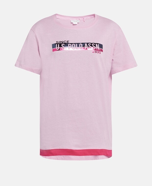 

Футболка U.S. Polo Assn., розовый