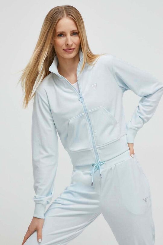 

Толстовка с капюшоном Guess, синий