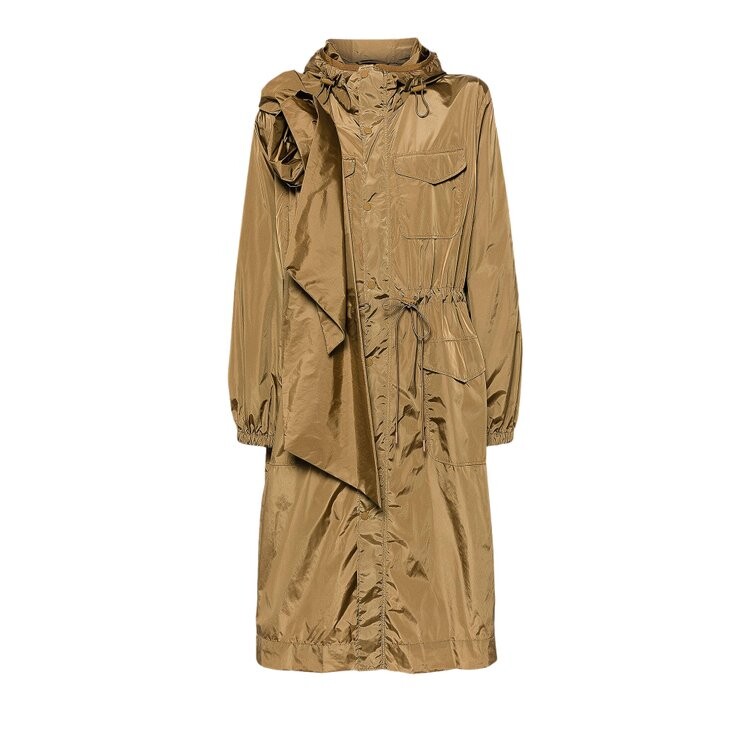 

Парка Simone Rocha Multi Pocket Utility Tech Nylon Parka, коричневый