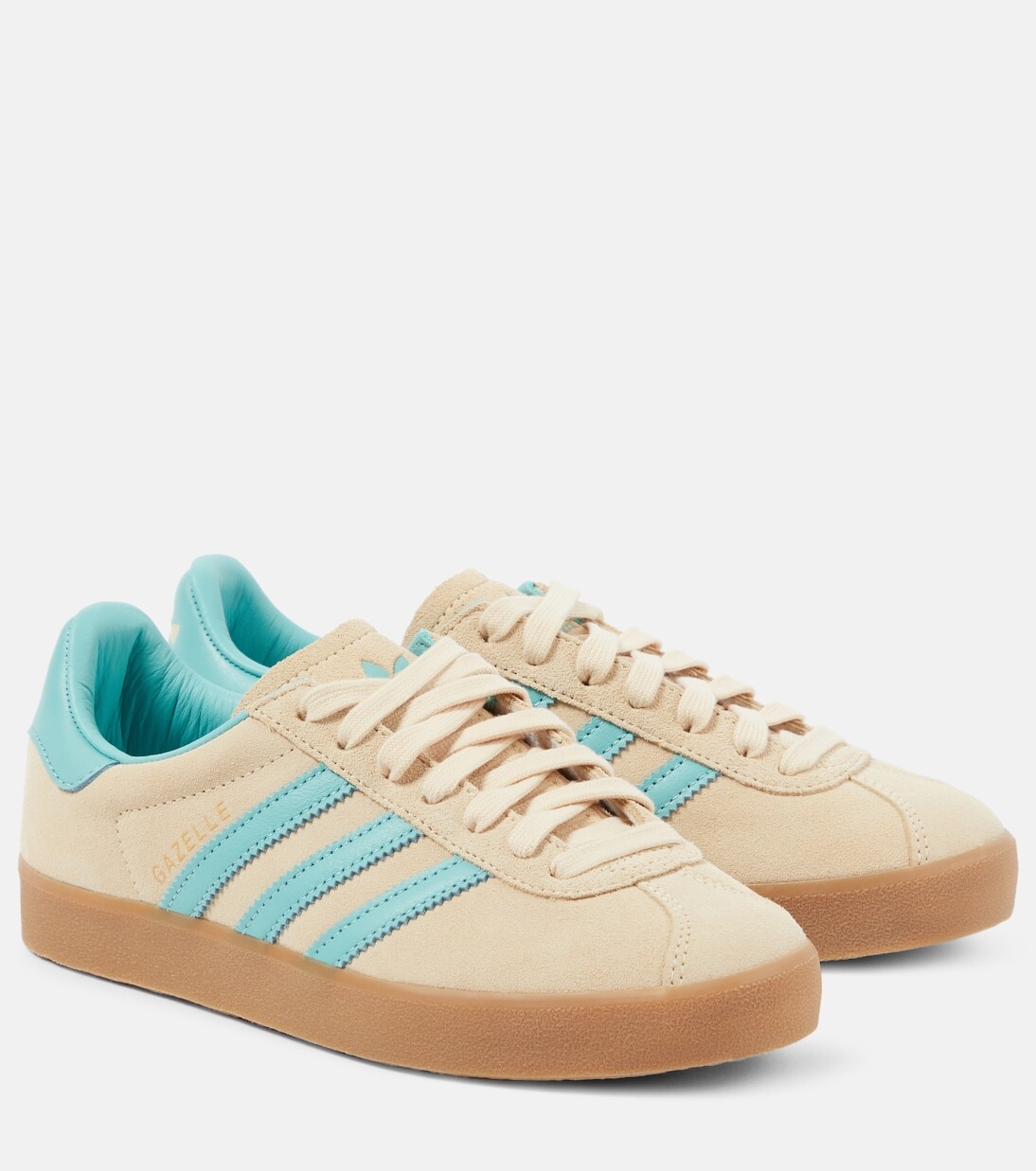 

Кроссовки Gazelle 85 замшевые Adidas, бежевый