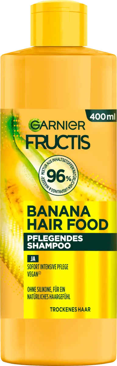 

Шампунь для волос Еда Банан 400 мл Garnier