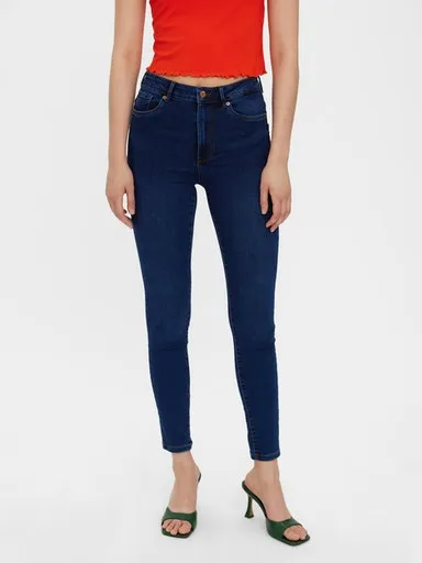 

Джинсы Vero Moda с завышенной талией "VMSOPHIA HW SKINNY J SOFT", синий