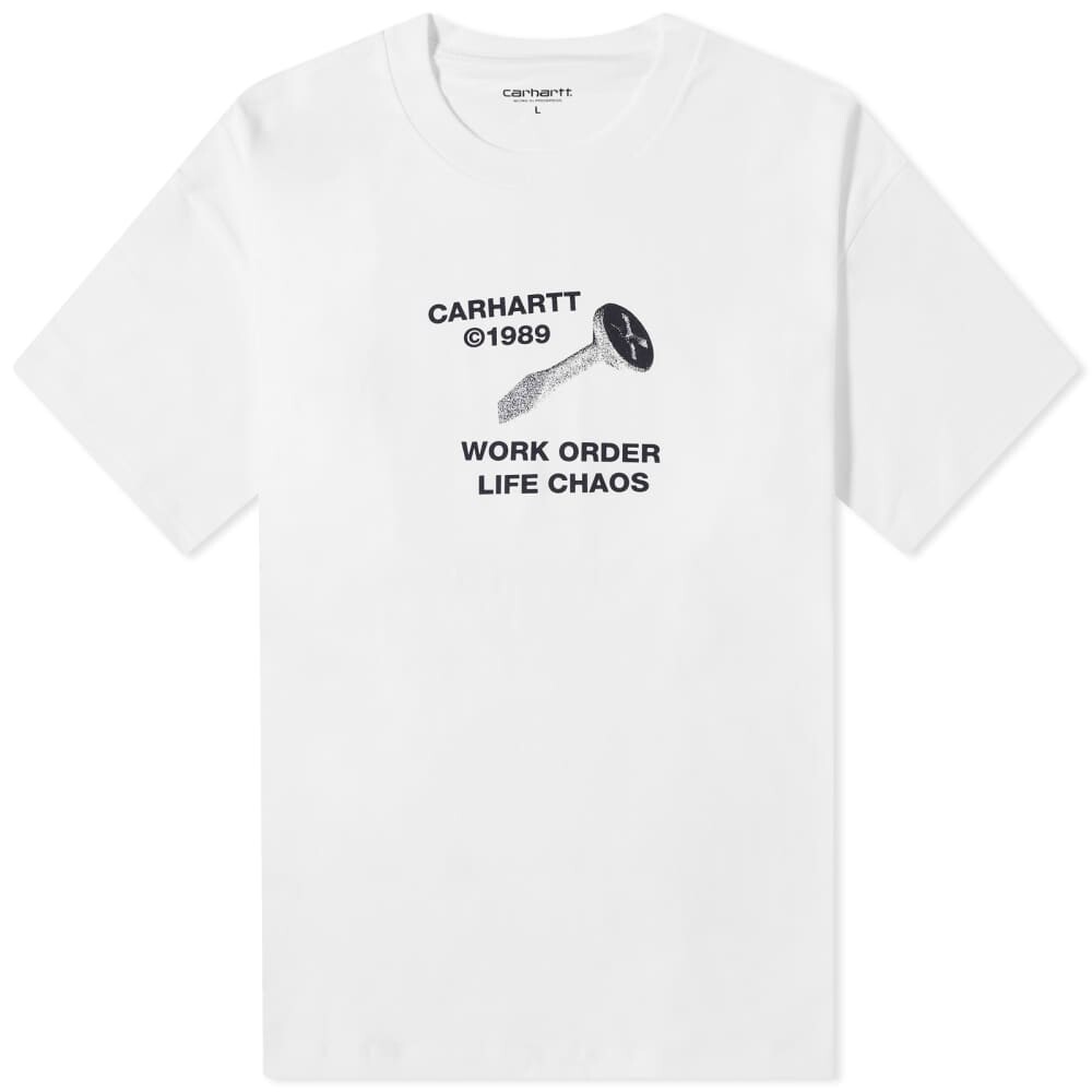 

Carhartt WIP Странный винтовой тройник, белый