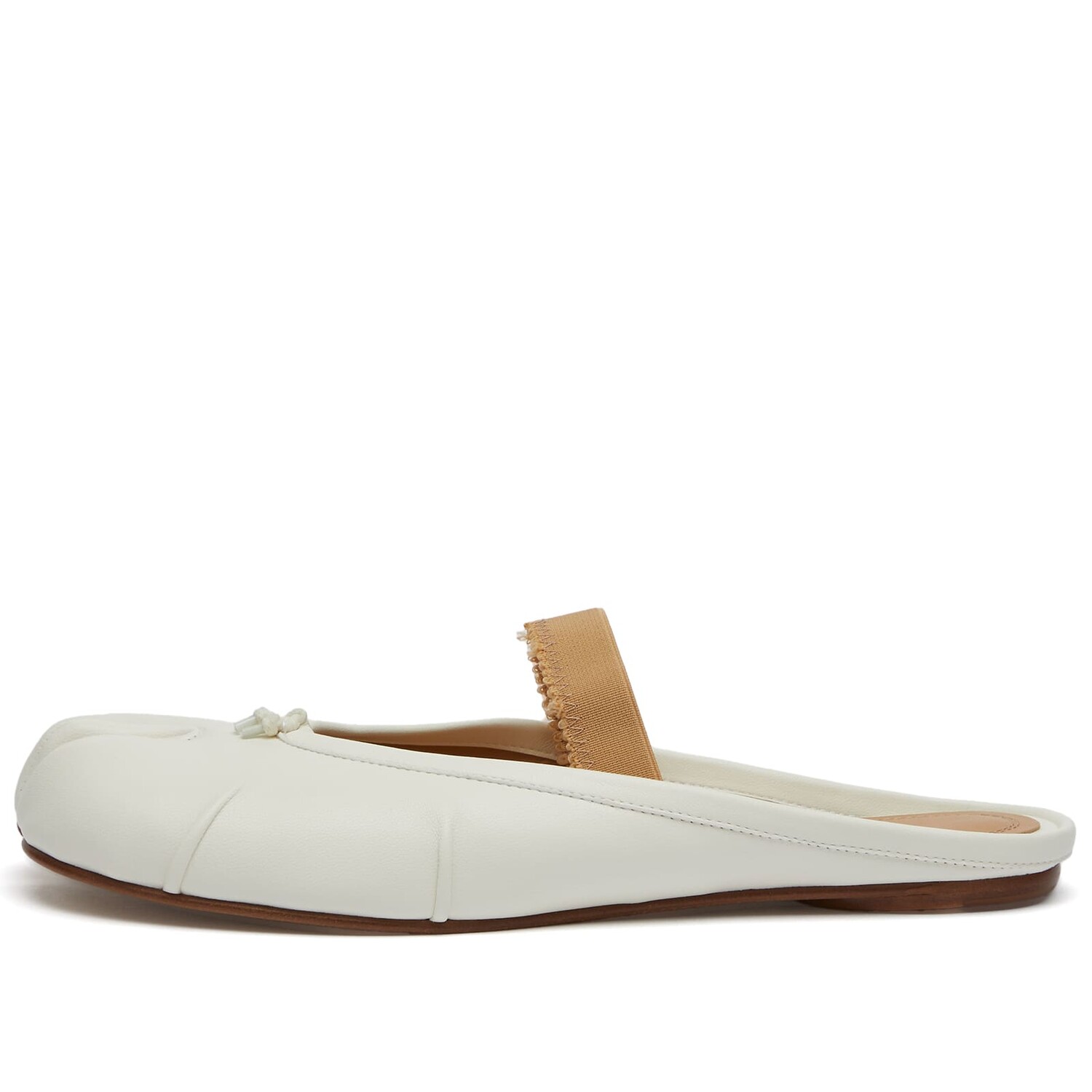 

Туфли Maison Margiela Tabi Ballerina Mule, белый
