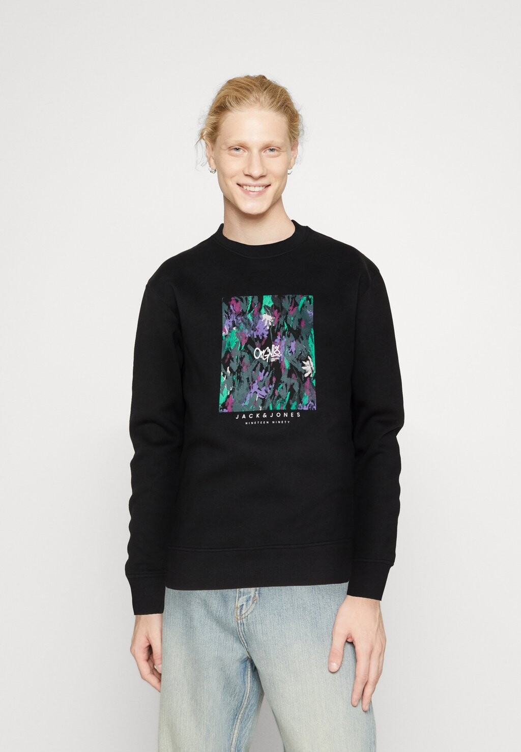 

Толстовка JORSILVERLAKE Jack & Jones, черный