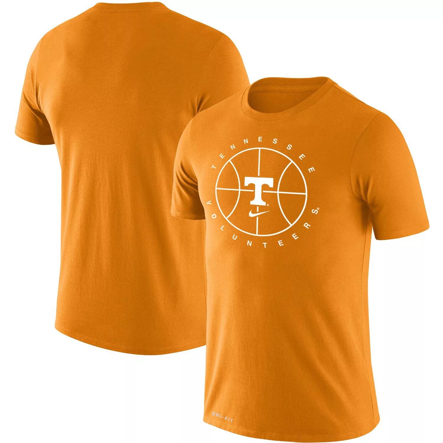 

Мужская оранжевая футболка Tennessee Volunteers Basketball Icon Legend Performance Nike, Оранжевый