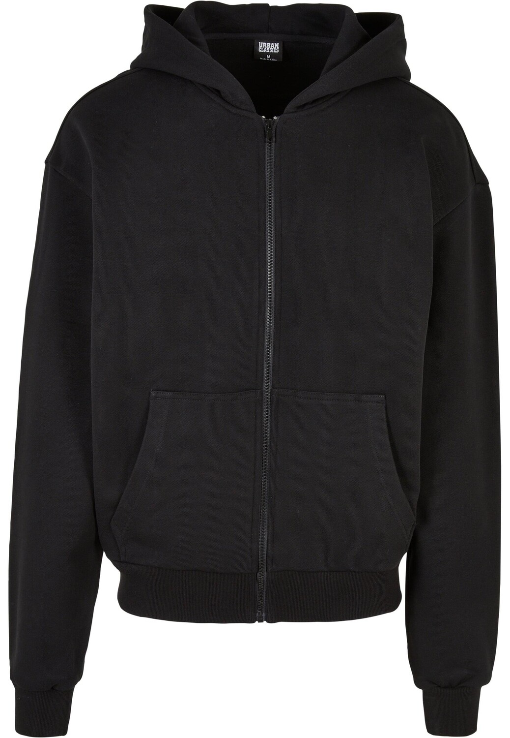 

Толстовка Urban Classics Zip Kapuzenpullover, черный