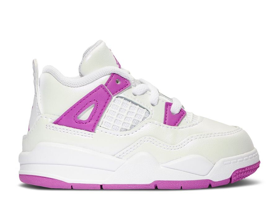 

Кроссовки Air Jordan Jordan 4 Retro Td 'Hyper Violet', белый