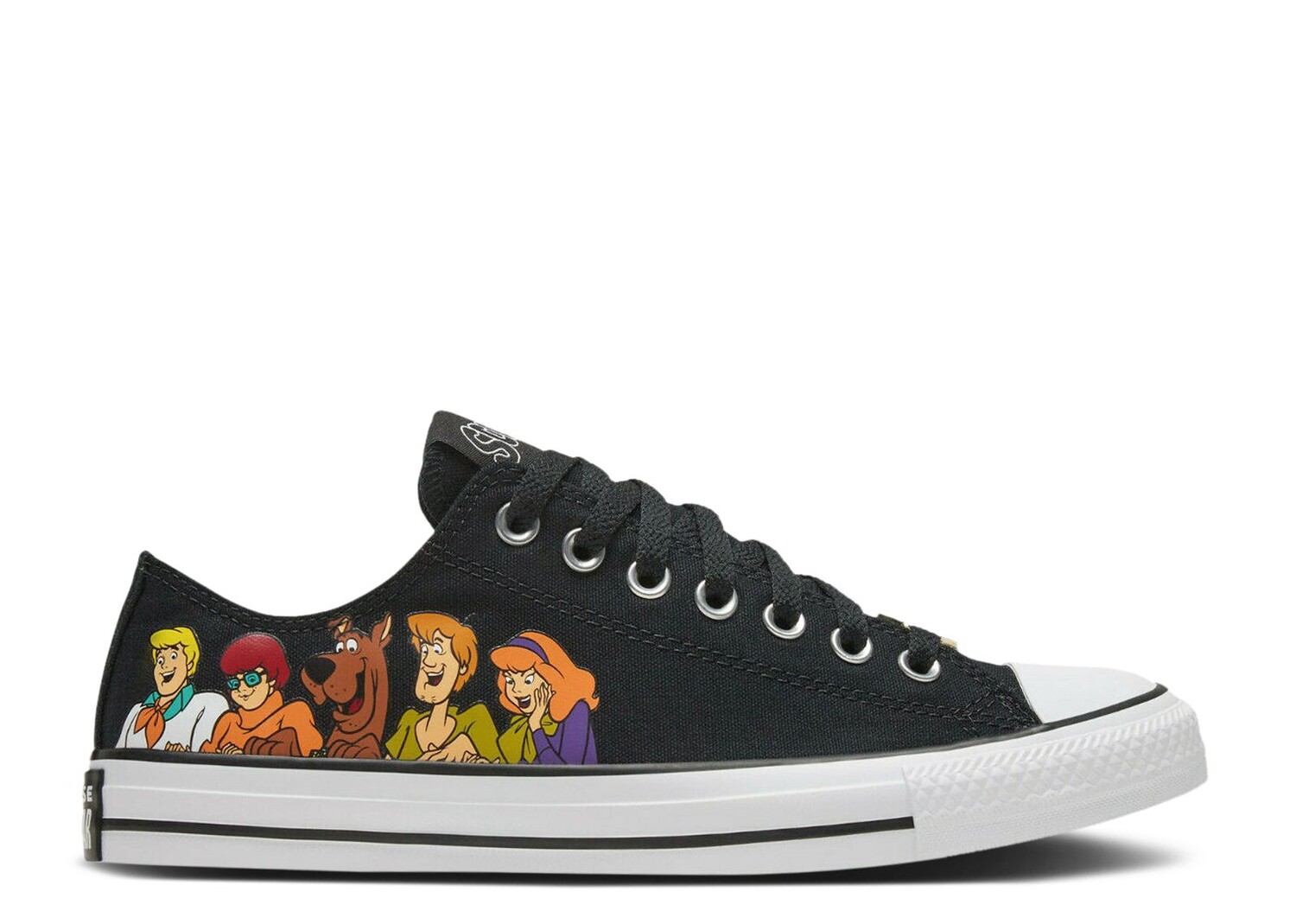 

Кроссовки Converse Scooby-Doo X Chuck Taylor All Star Low 'Mystery-Solving Gang', черный