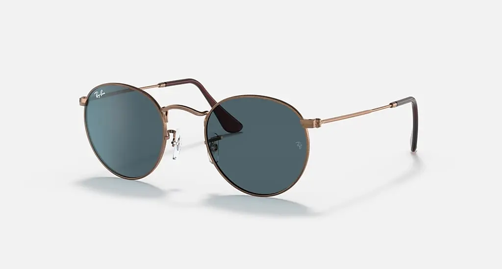 

Солнцезащитные очки Ray-Ban ROUND METAL ANTIQUED, синий