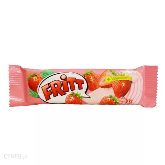 

Жевательная резинка Fritt с витамином С, клубника, 3 шт.