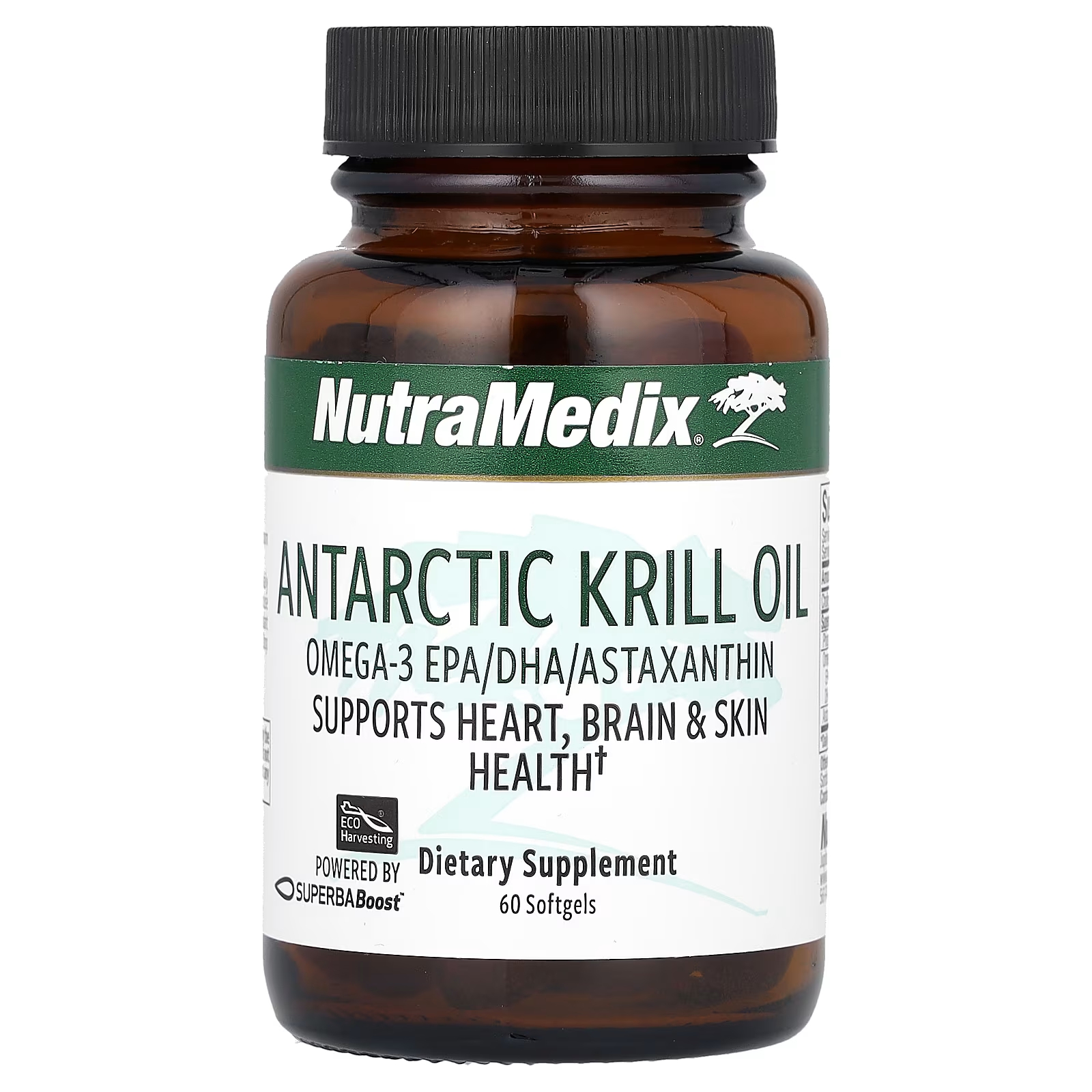 Масло антарктического криля NutraMedix, 60 мягких таблеток swanson 100% чистое масло криля 60 мягких таблеток