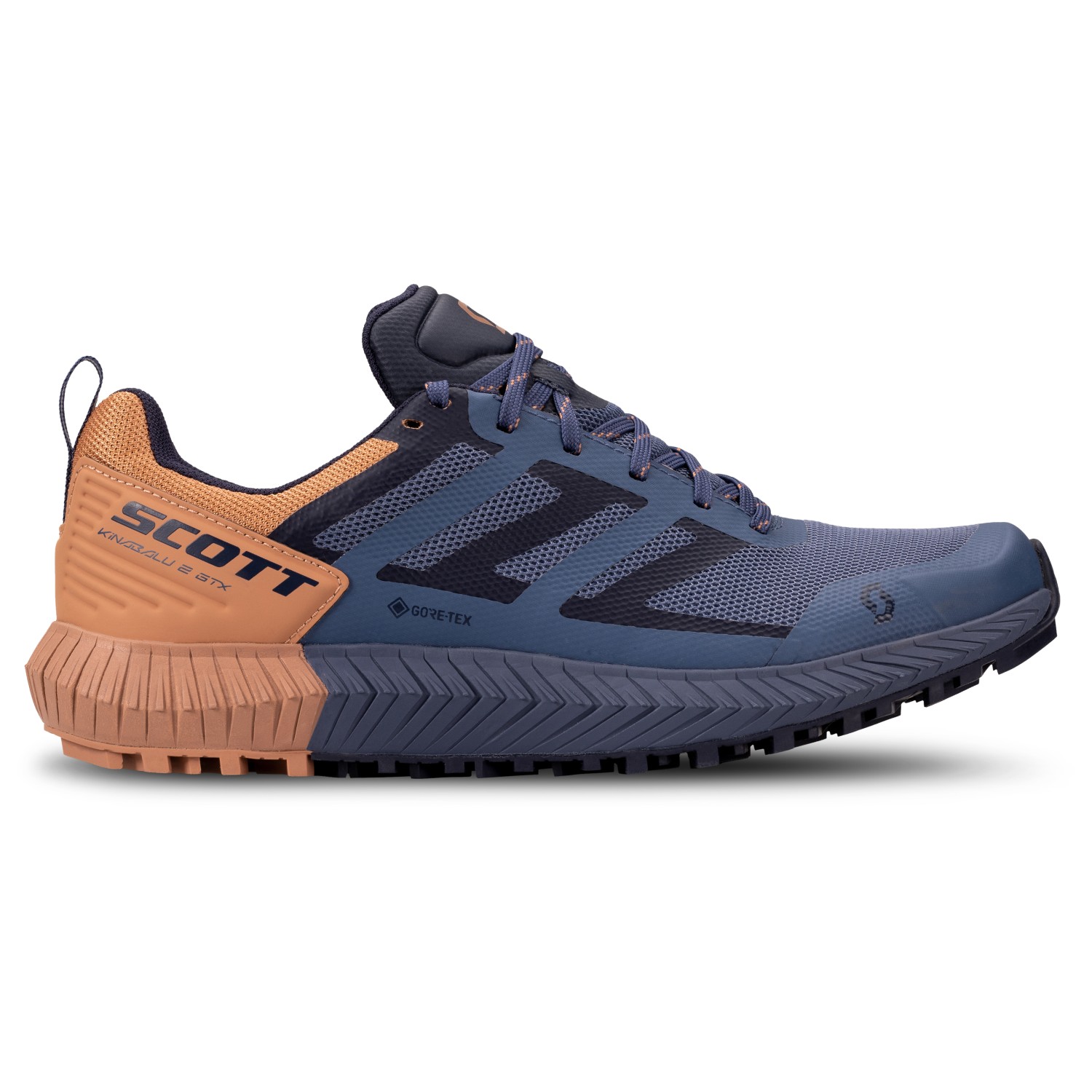 Кроссовки для бега по пересеченной местности Scott Women's Kinabalu 2 GTX, цвет Metal Blue/Rose Beige