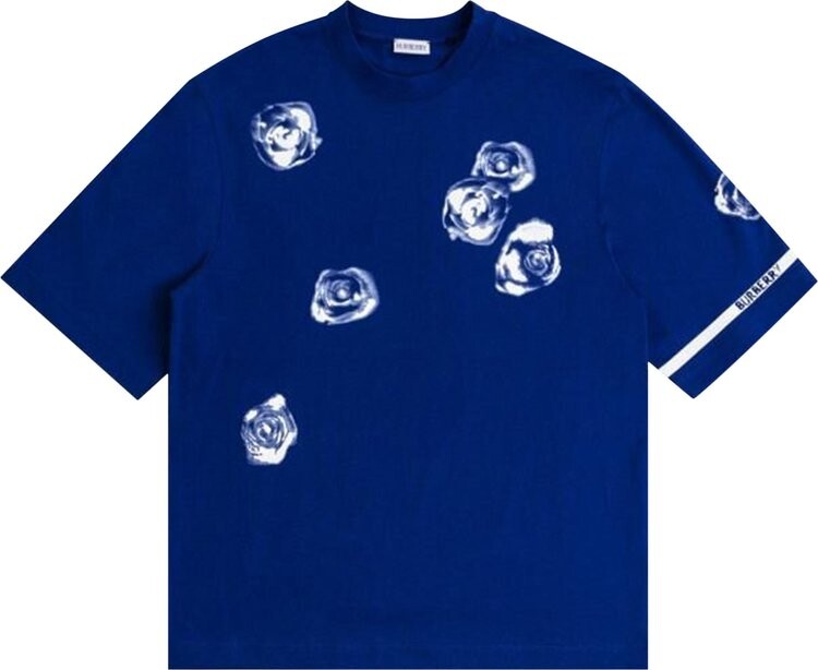 

Футболка Burberry Graphic 'Knight', синий
