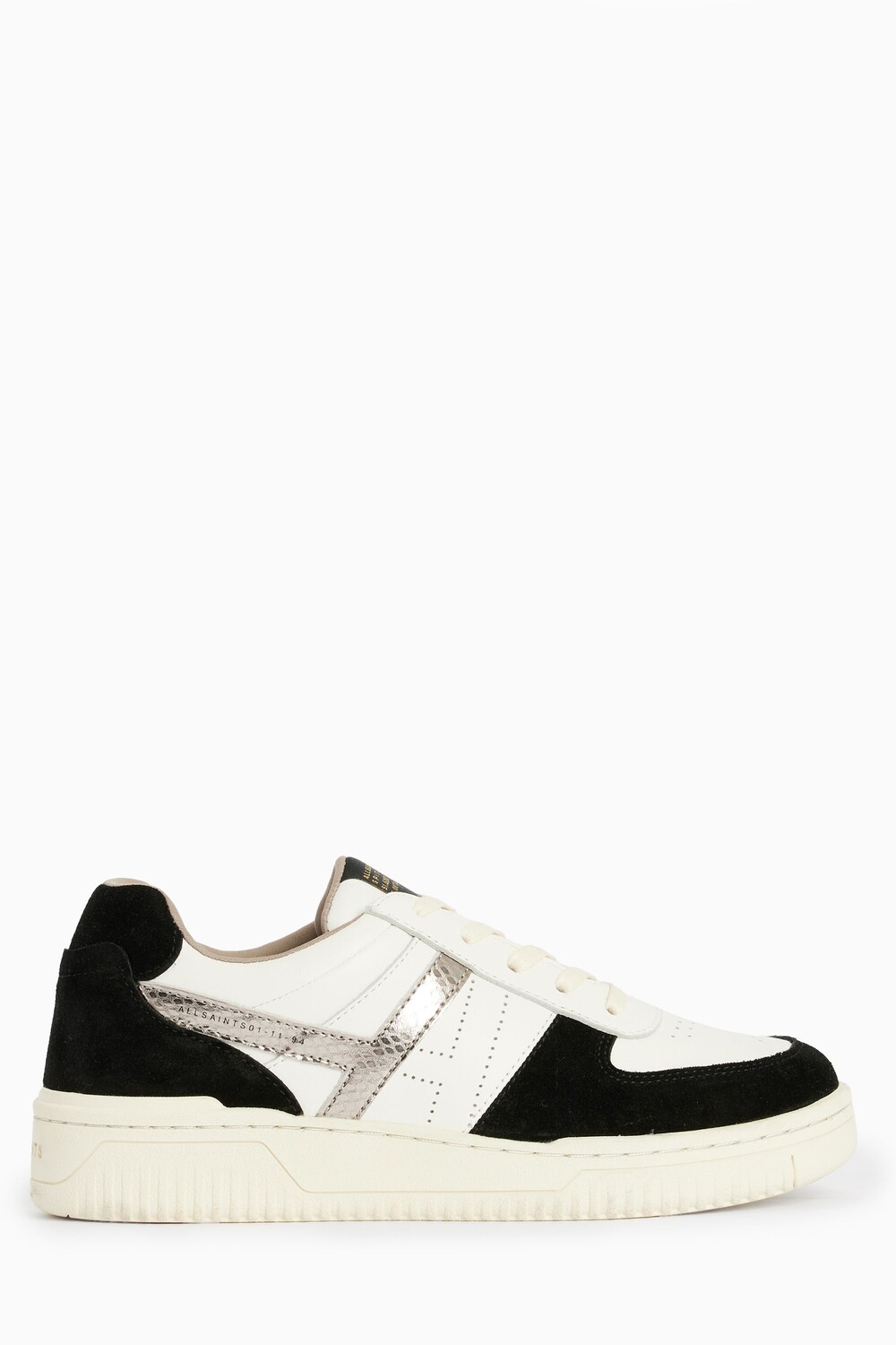 

Черные замшевые спортивные туфли AllSaints Vix All Saints, черный