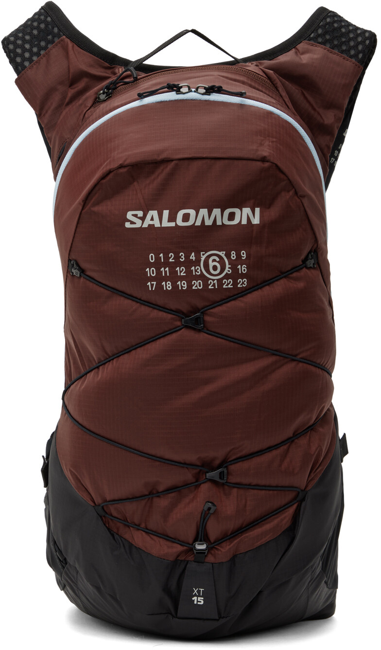 

Коричневый и черный рюкзак Salomon Edition XT 15, 20 л MM6 Maison Margiela