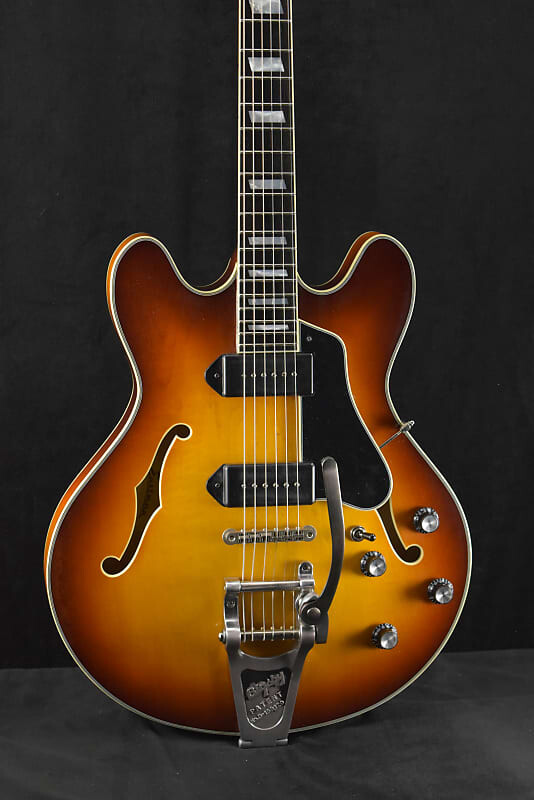 

Электрогитара Eastman T64/V-GB Thinline Bigsby Antique Varnish Gold Burst