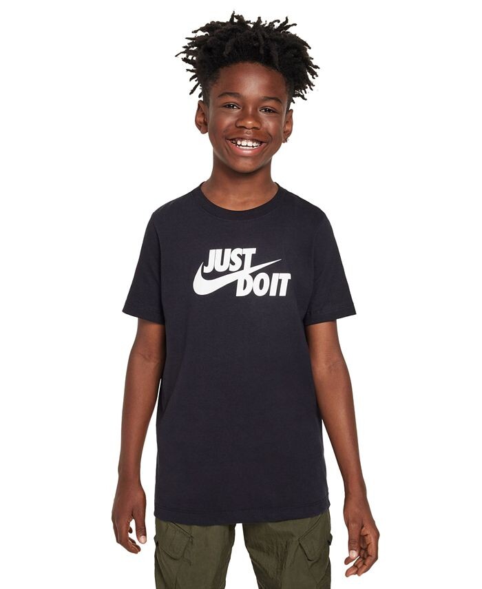 

Футболка с рисунком Big Kids Sportswear Nike, черный