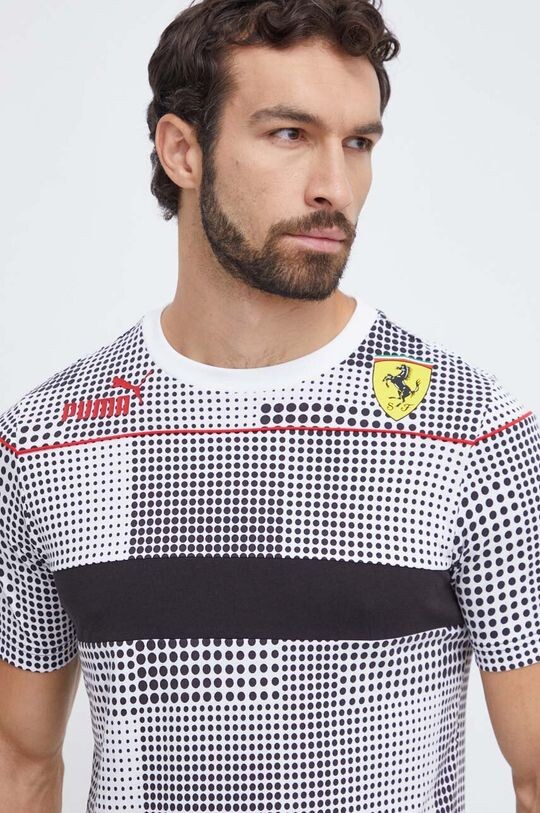 

Хлопковая футболка PUMA X Ferrari Puma, белый