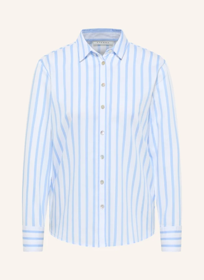 

Блуза regular fit Eterna, синий