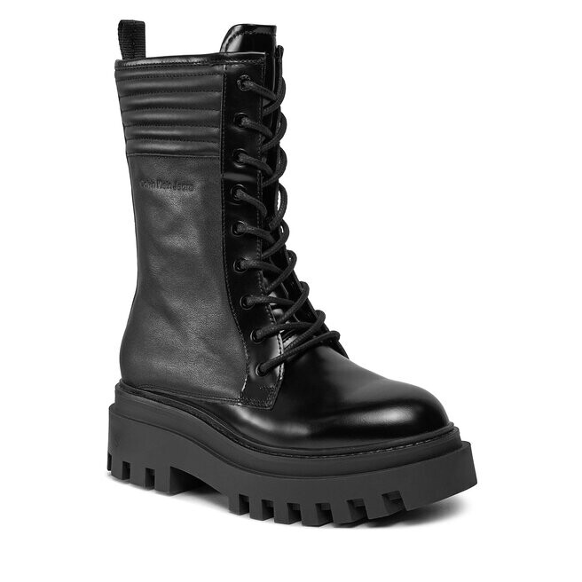 

Ботинки Calvin Klein Jeans FlatformKnee Boot, черный