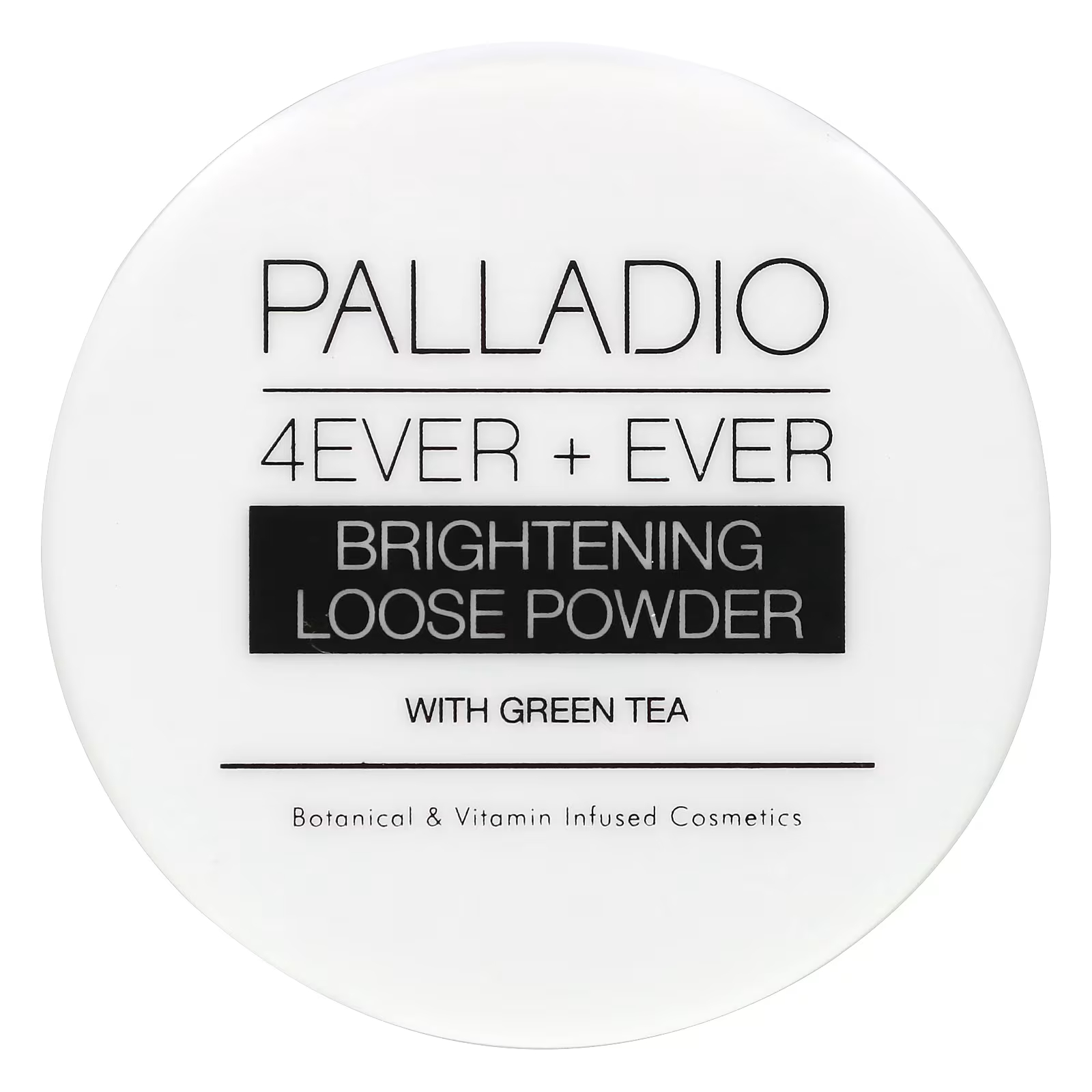Пудра рассыпчатая Palladio 4Ever + Ever Brightening с зеленым чаем