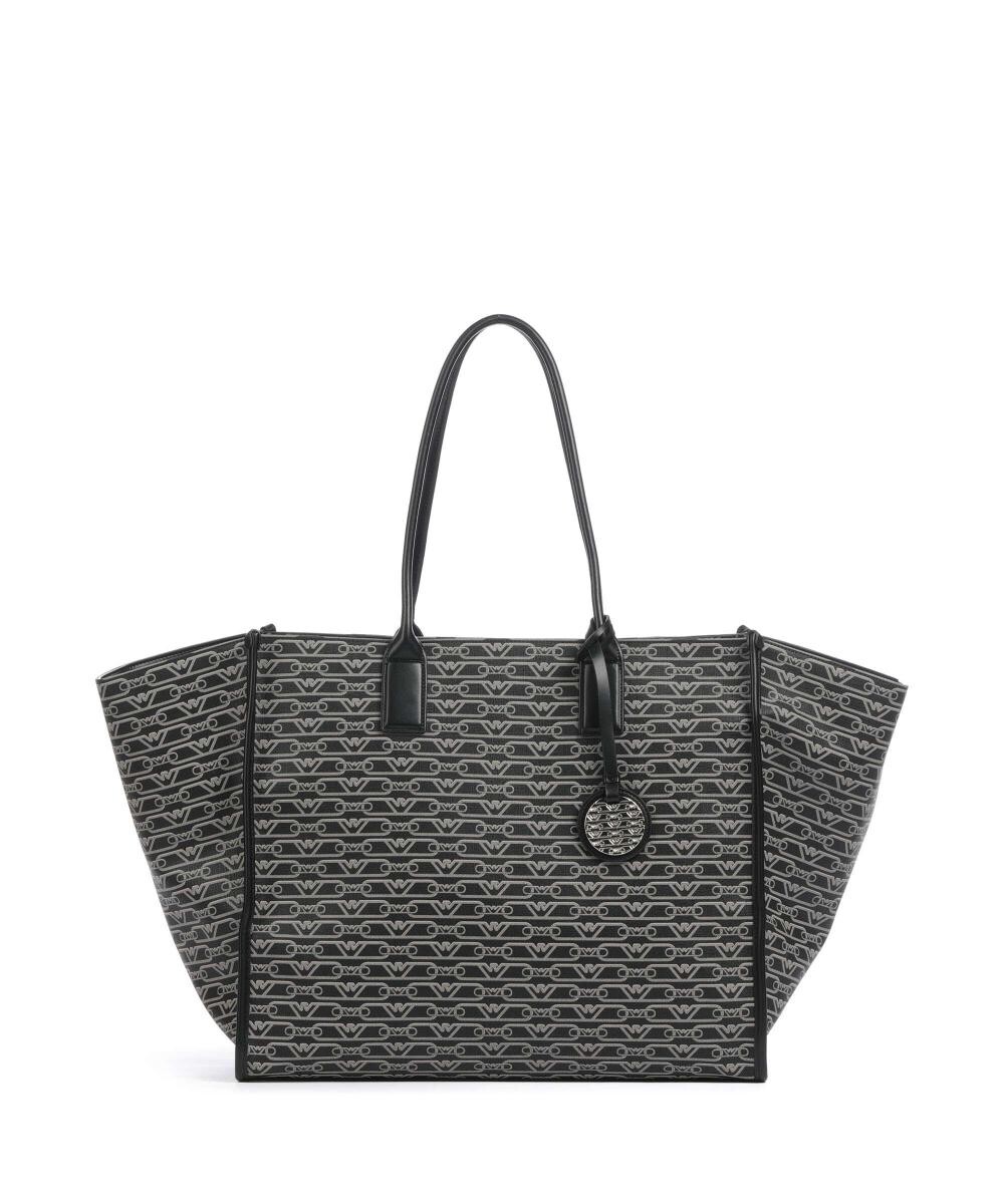 Шоппер la gio из искусственной кожи Emporio Armani, черный