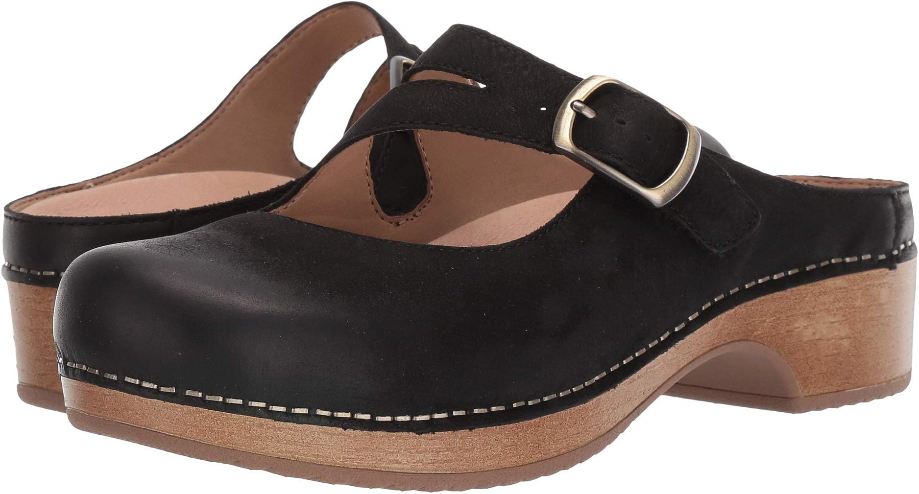 

Сабо Britney Dansko, цвет Black Burnished Nubuck