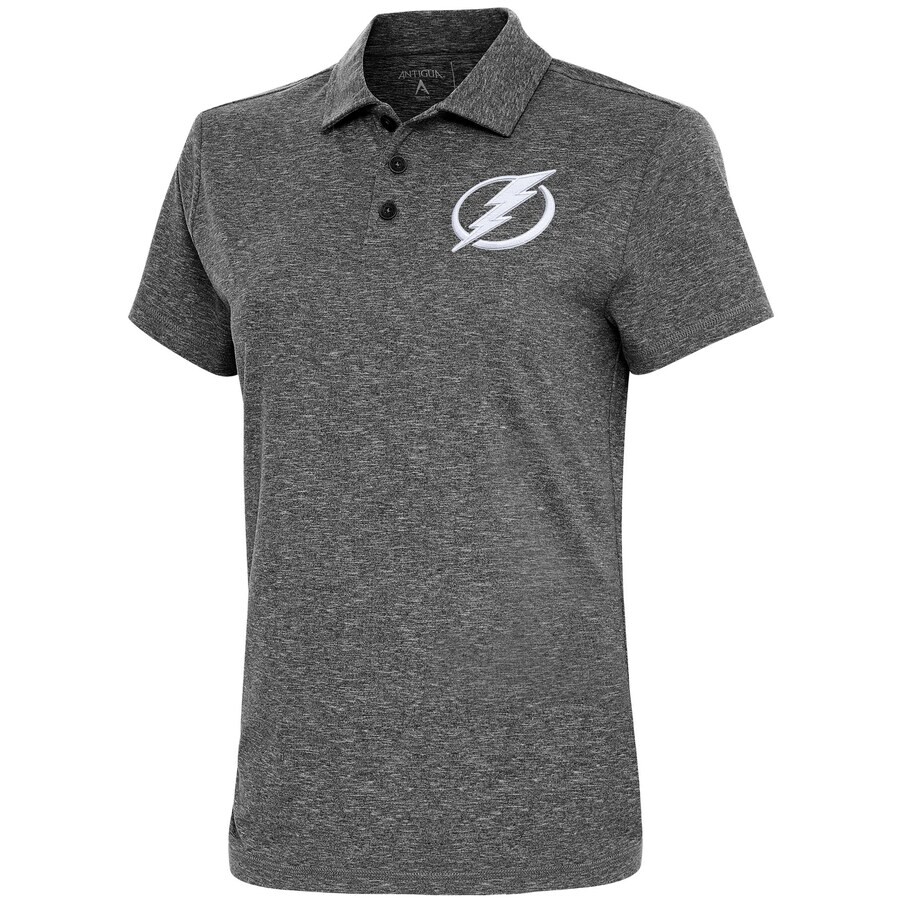 

Поло с коротким рукавом Antigua Tampa Bay Lightning, черный