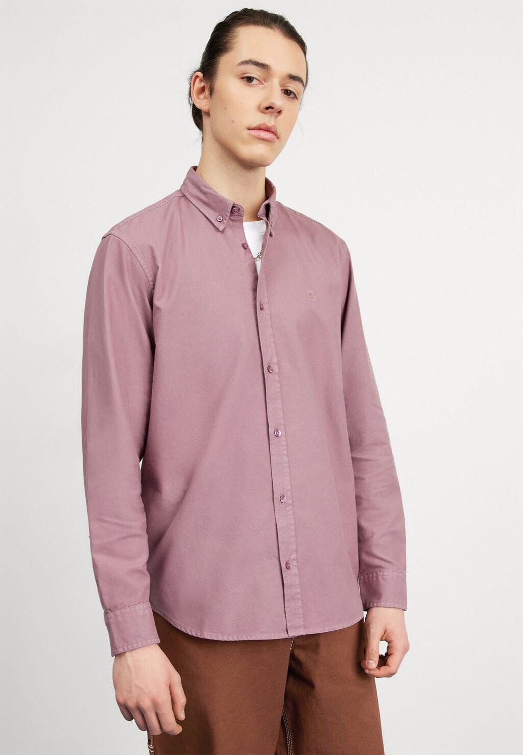 

Рубашка BOLTON Carhartt WIP, цвет daphne
