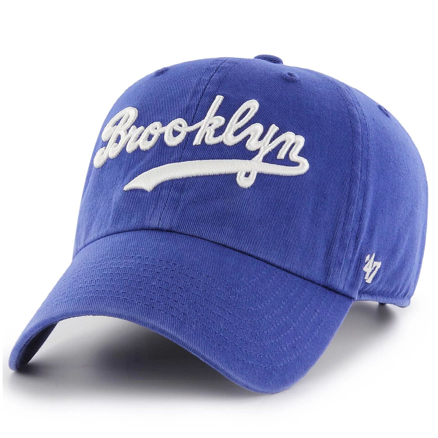 Мужская регулируемая шляпа с логотипом Royal Brooklyn Dodgers '47 Cooperstown Collection