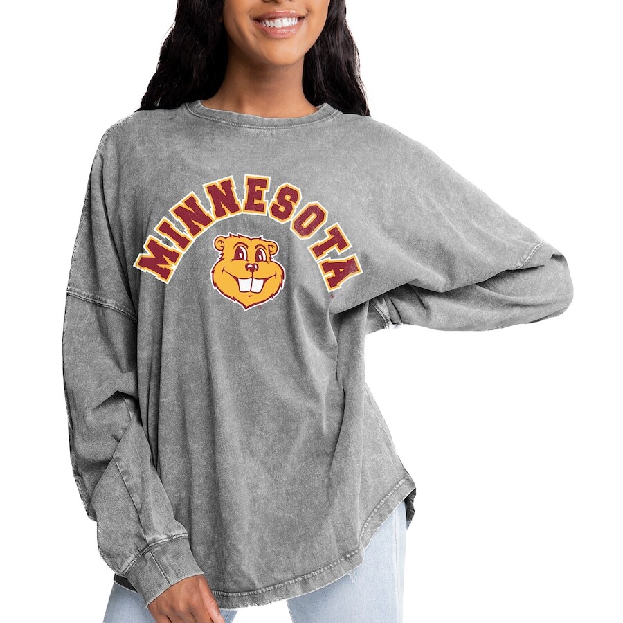 

Футболка с длинным рукавом Gameday Couture Minnesota Golden Gophers, серый