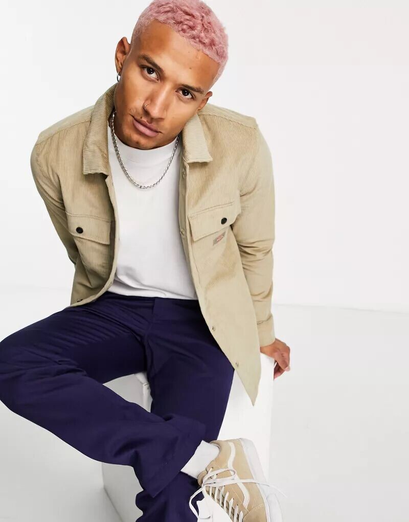 

Рубашка цвета хаки Dickies Higginson