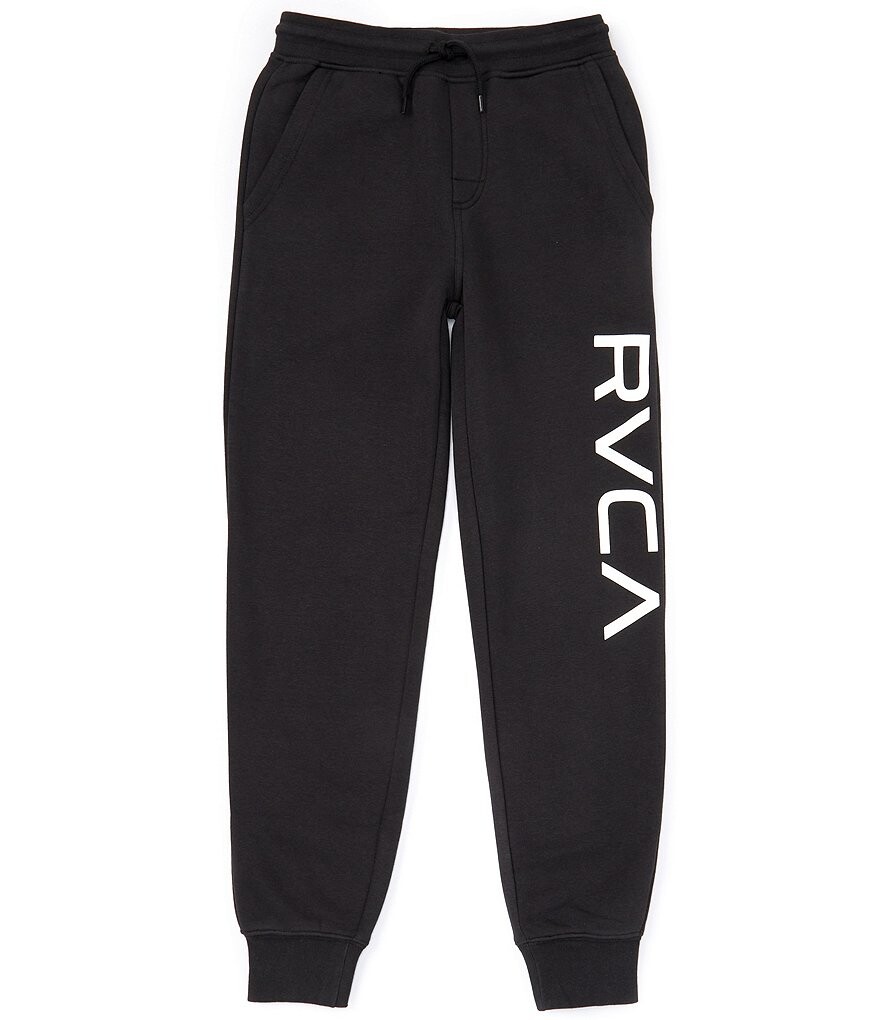 

RVCA Big Boys 8-20 Флисовые спортивные брюки с логотипом RVCA, черный