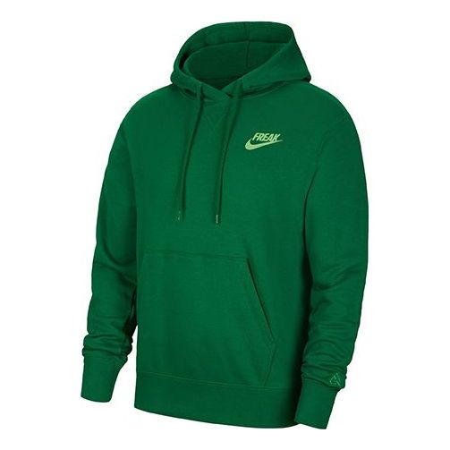 Толстовка Nike AS GIANNIS Men's NK PO FREA PINE Green, зеленый