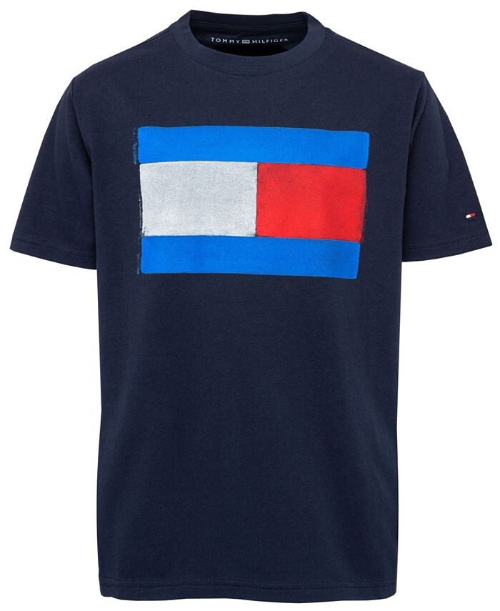 

Футболка с графическим принтом Big Boys Tommy Flag Tommy Hilfiger, синий